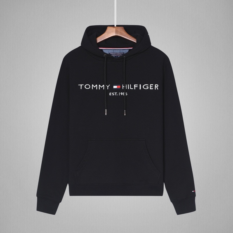 Tommy Hilfiger Pure Cotton Men Women's Autumn Winter Hoodie TH-010