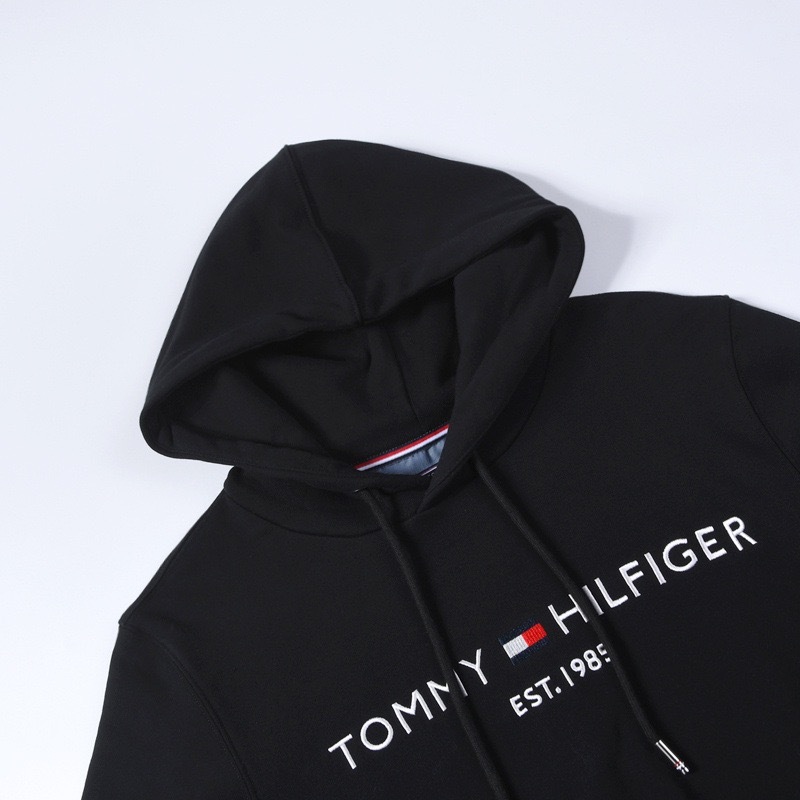 Tommy Hilfiger Pure Cotton Men Women's Autumn Winter Hoodie TH-010