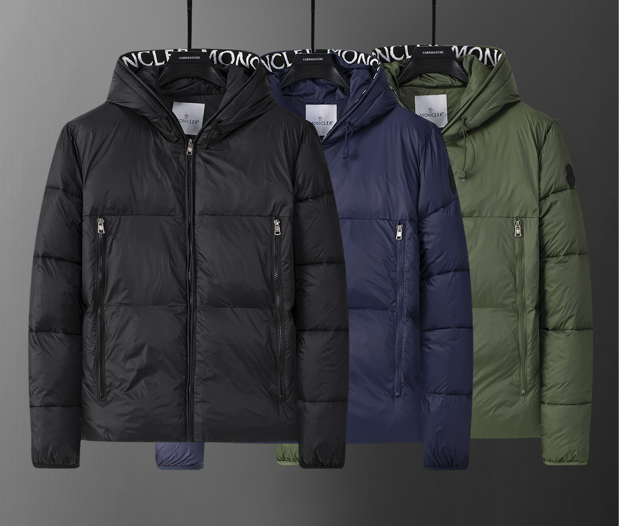 MONCLER Men Winter Cotton-Padded Jacket MO-006