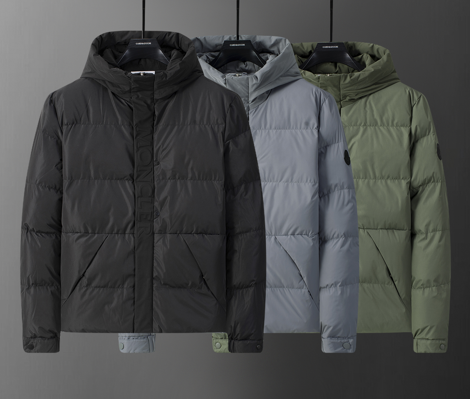 MONCLER Men Winter Cotton-Padded Jacket MO-004