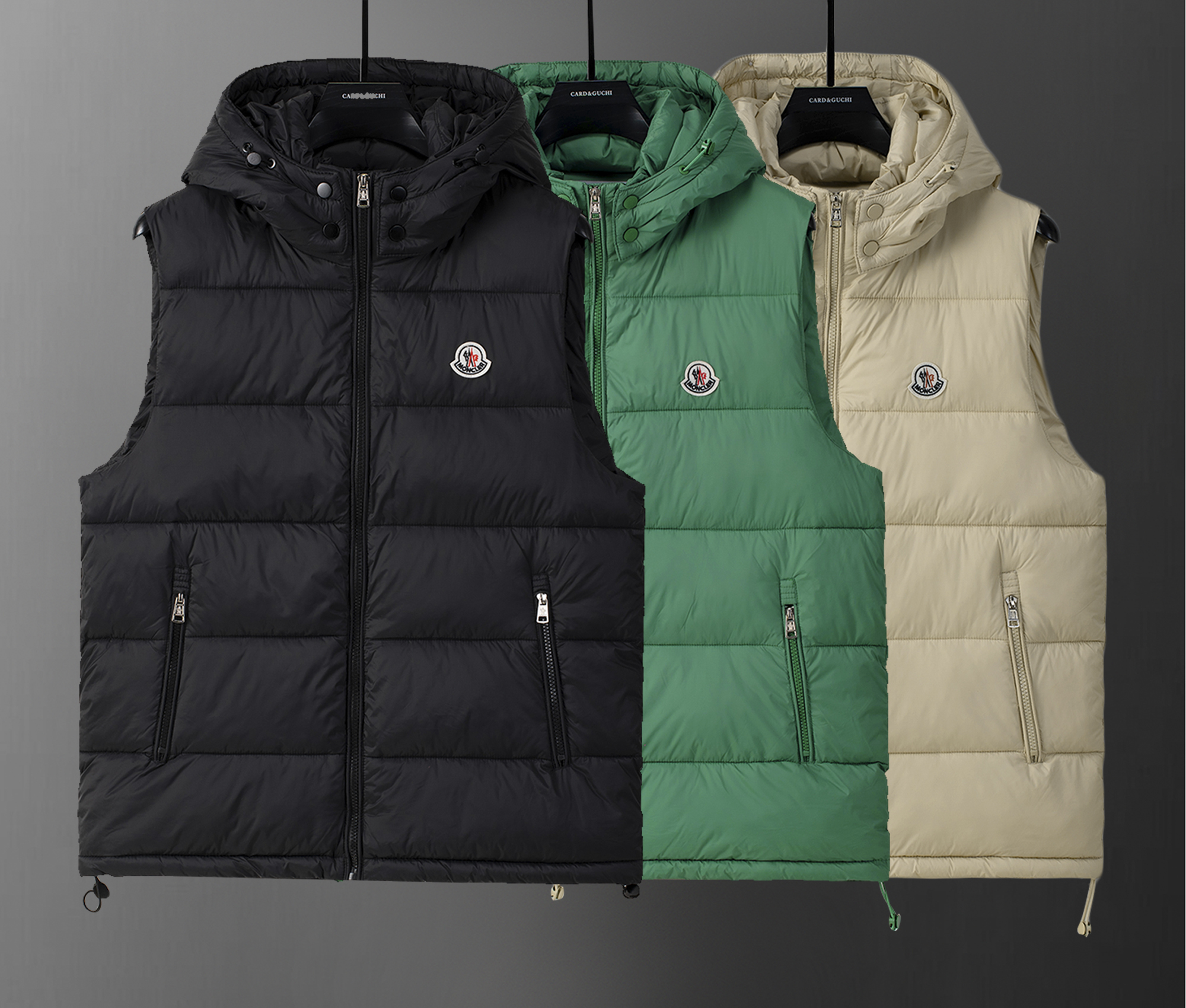 MONCLER Men Winter Cotton-Padded Vest MO-008