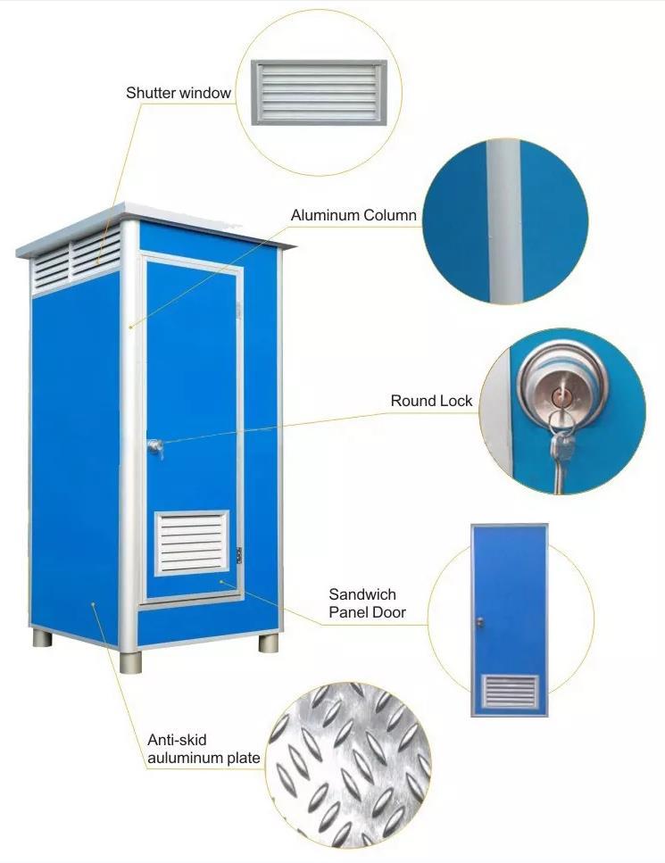 Single-Unit EPS Mobile Toilet,MY SHOP,Single-Unit EPS Mobile Toilet