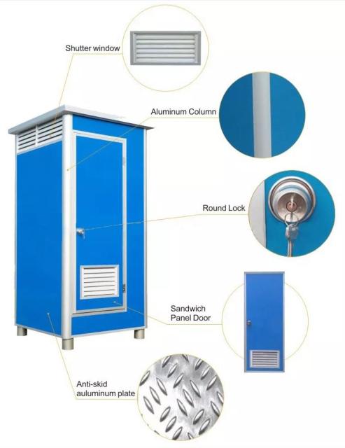 Single-Unit EPS Mobile Toilet,MY SHOP,Single-Unit EPS Mobile Toilet