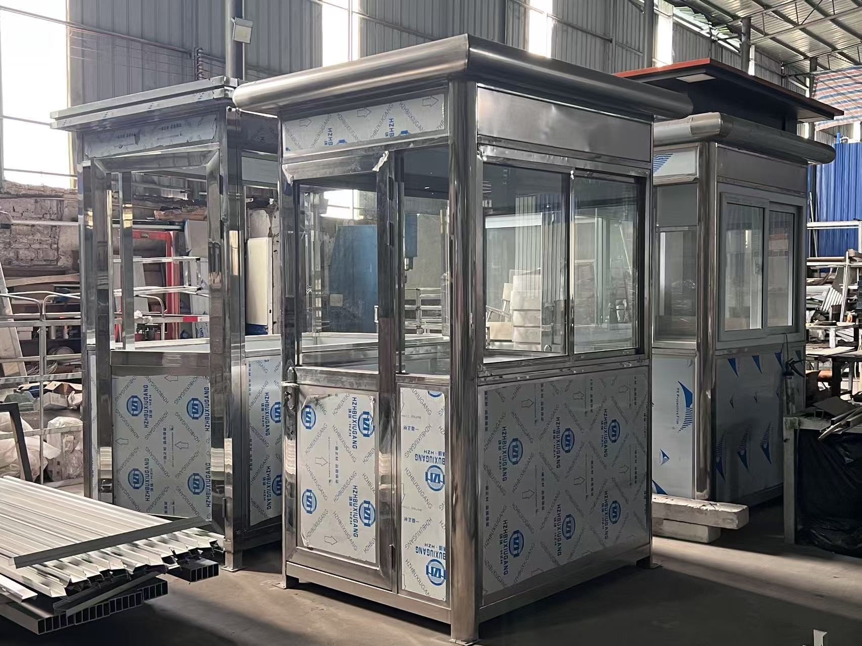 Stainless Steel Guard Booth,MY SHOP,Stainless Steel Guard Booth