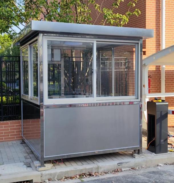 Stainless Steel Guard Booth,MY SHOP,Stainless Steel Guard Booth