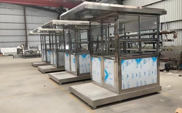 Stainless Steel Guard Booth,MY SHOP,Stainless Steel Guard Booth