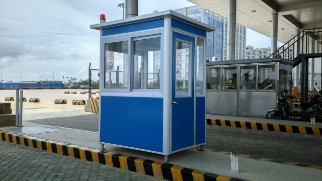Modular Security Booth / Sentry Box / Guard House,MY SHOP,Modular Security Booth / Sentry Box / Guard House