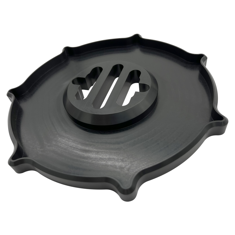 Precision CNC machined adapter flange and mounting plate