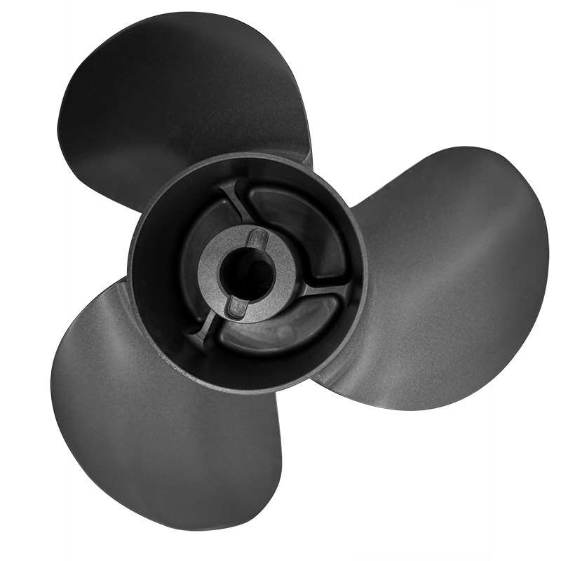 CNC machined 7075-T6 aluminum Efoil propeller with optimized hydrodynamic blade profile