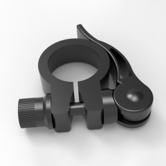 Custom CNC Machined Quick-Release Seat Post Clamp for Bicycle