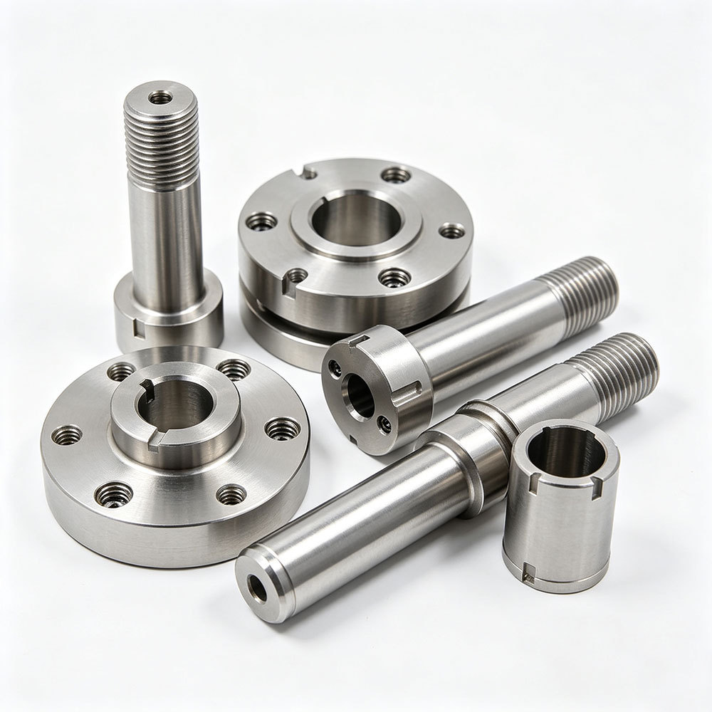 CNC Machined Bearing Housing Flanged Shaft Support Housing Rotating Mechanism for Automated Equipment