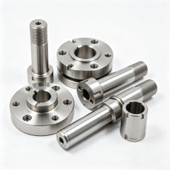 CNC Machined Bearing Housing Flanged Shaft Support Housing Rotating Mechanism for Automated Equipment