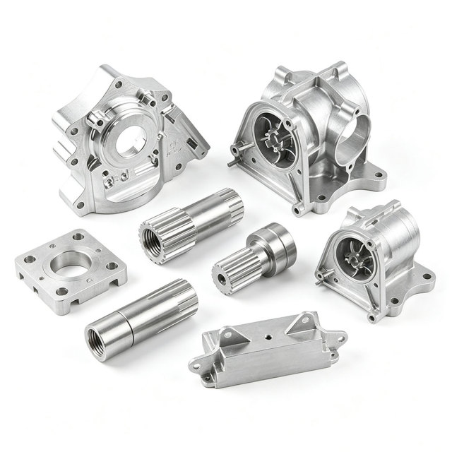 Customized CNC Metal Parts Stainless Steel Aluminum CNC Turning Milling Precision CNC Machining Service Manufacturer