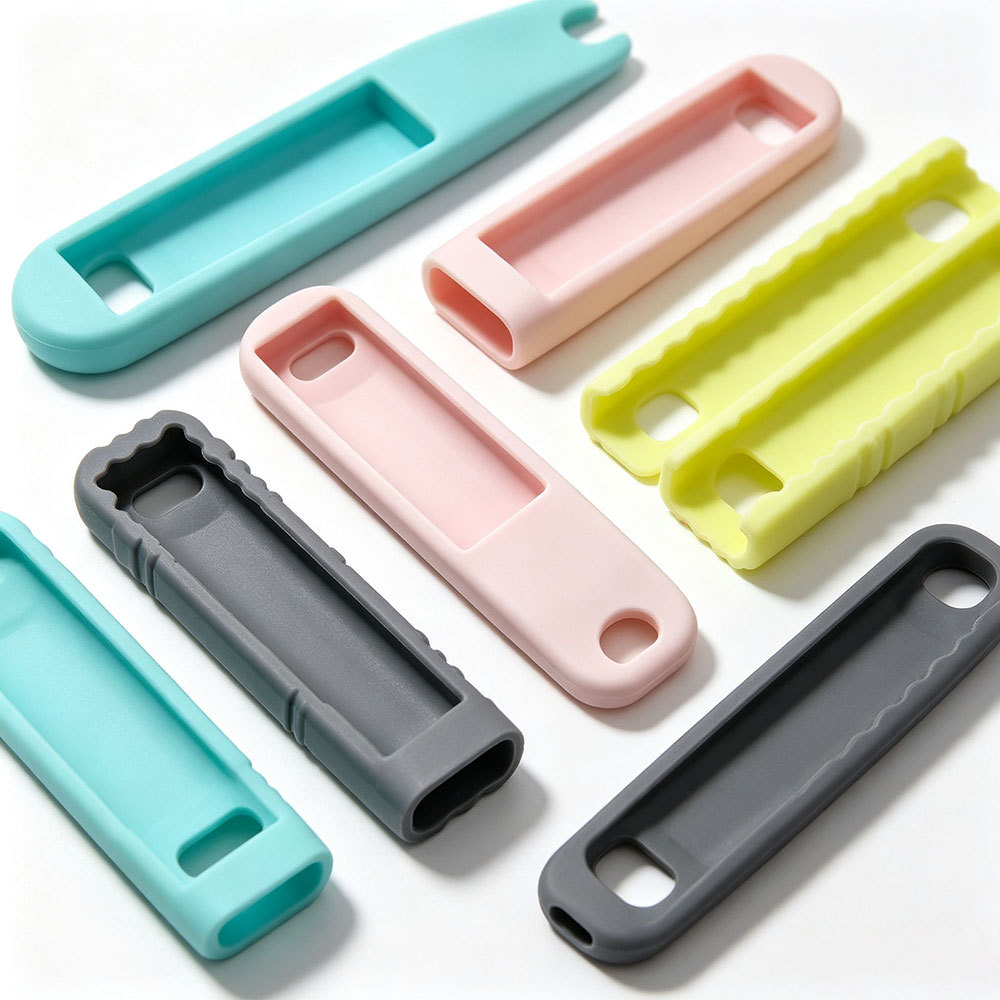 Custom Molded Rubber Processing Parts for Grooming Tool Pet Bath Brush