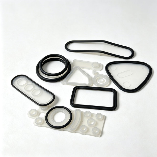 Manufacturer Custom Molded Vulcanized Silicone Rubber Industrial Sealing Shock Absorber Protection Parts 20~90 Shore Hardness