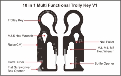 Trolly Key V1,Grace Metal,Trolly Key V1
