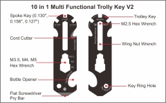 Trolly Key V2,Grace Metal,Trolly Key V2