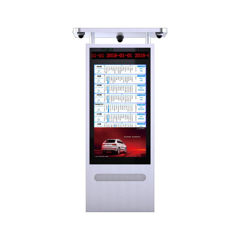 49-inch Stainless Steel Digital Bus Stop Sign,MY SHOP,49-inch Stainless Steel Digital Bus Stop Sign