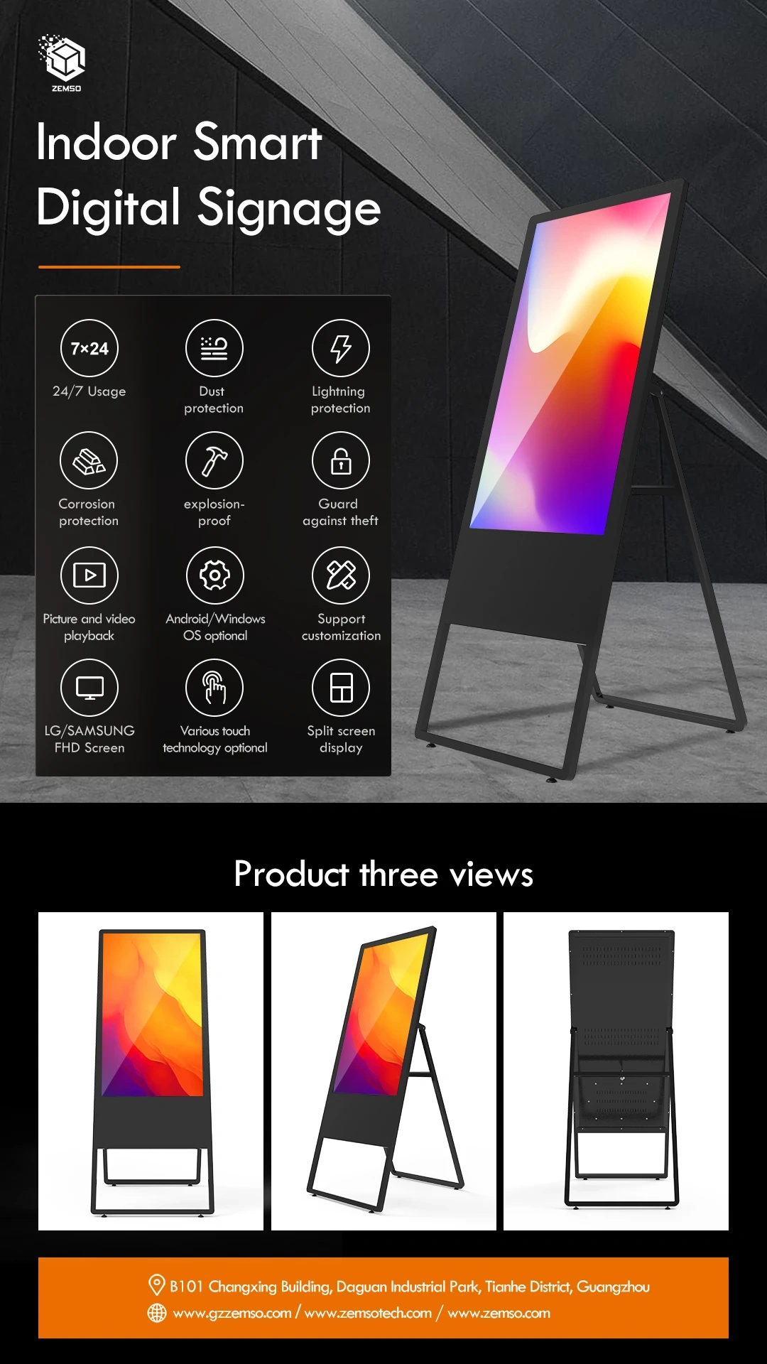 A Board Digital Sinage,MY SHOP,A Board Digital Sinage
