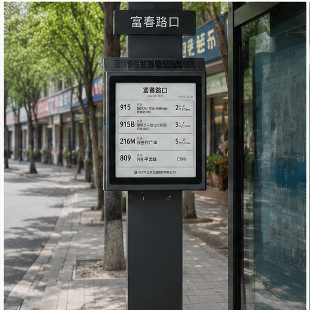 25.3" Outdoor E-ink Bus Electronic Stop Sign,FengJing (Shenzhen) Co., Ltd.,25.3" Outdoor E-ink Bus Electronic Stop Sign