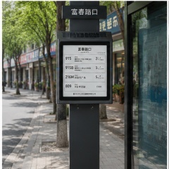 25.3" Outdoor E-ink Bus Electronic Stop Sign,FengJing (Shenzhen) Co., Ltd.,25.3" Outdoor E-ink Bus Electronic Stop Sign
