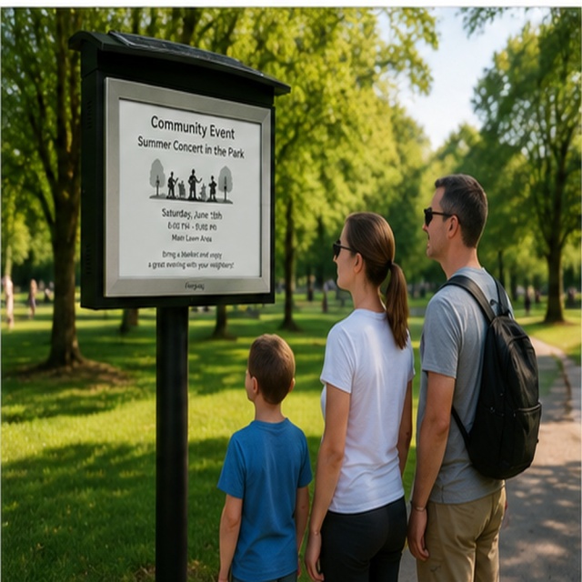 32" Outdoor E-ink Information Board,FengJing (Shenzhen) Co., Ltd.,32" Outdoor E-ink Information Board
