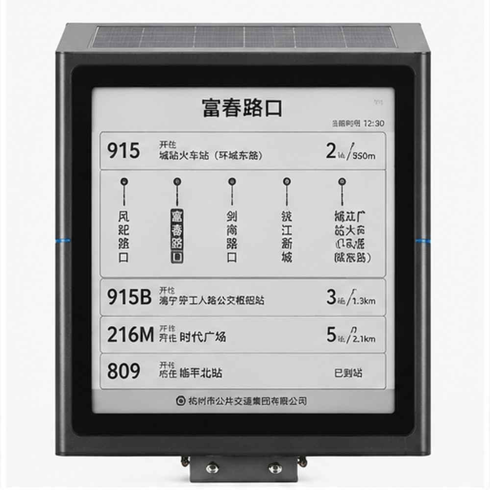 25.3" Outdoor E-ink Bus Electronic Stop Sign,FengJing (Shenzhen) Co., Ltd.,25.3" Outdoor E-ink Bus Electronic Stop Sign