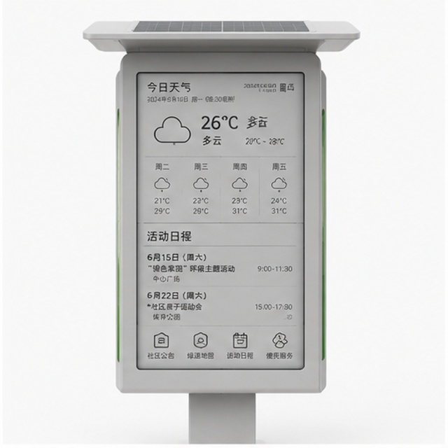 Outdoor E-ink Information Board,FengJing (Shenzhen) Co., Ltd.,Outdoor E-ink Information Board