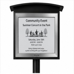32" Outdoor E-ink Information Board,FengJing (Shenzhen) Co., Ltd.,32" Outdoor E-ink Information Board
