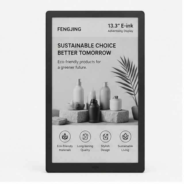 13.3" Indoor E-ink Advertising Display,FengJing (Shenzhen) Co., Ltd.,13.3" Indoor E-ink Advertising Display