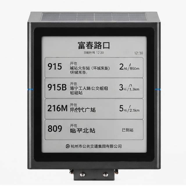 25.3" Outdoor E-ink Bus Electronic Stop Sign,FengJing (Shenzhen) Co., Ltd.,25.3" Outdoor E-ink Bus Electronic Stop Sign