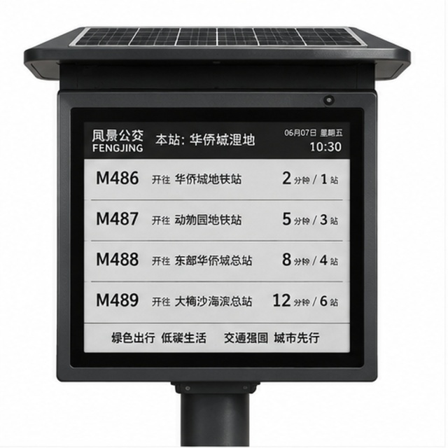 32" Outdoor E-ink Bus Electronic Stop Sign,FengJing (Shenzhen) Co., Ltd.,32" Outdoor E-ink Bus Electronic Stop Sign