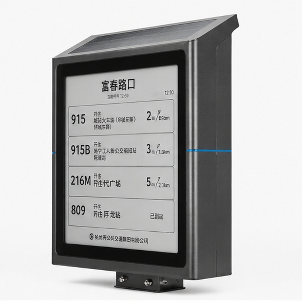 25.3" Outdoor E-ink Bus Electronic Stop Sign,FengJing (Shenzhen) Co., Ltd.,25.3" Outdoor E-ink Bus Electronic Stop Sign