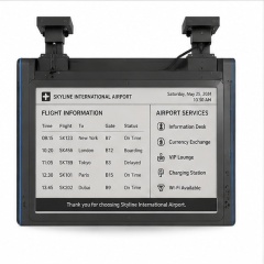 32" Indoor E-ink Dual-sided Ceiling-mounted Information Board,FengJing (Shenzhen) Co., Ltd.,32" Indoor E-ink Dual-sided Ceiling-mounted Information Board