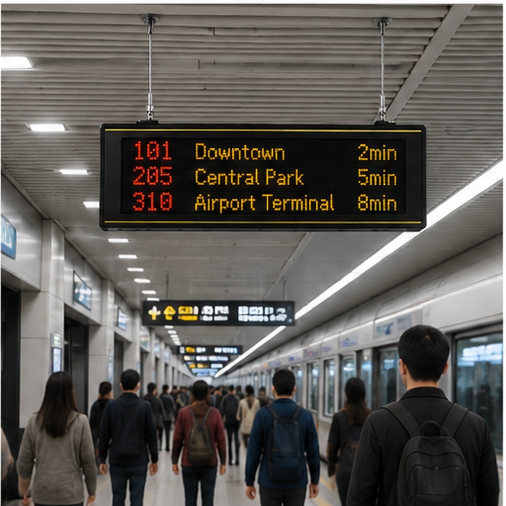 32" LED Ceiling-mounted Bus Information Screen,FengJing (Shenzhen) Co., Ltd.,32" LED Ceiling-mounted Bus Information Screen