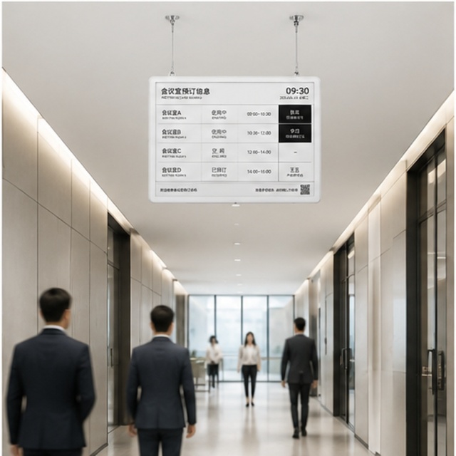 28" Indoor E-ink Ceiling-mounted Information Board,FengJing (Shenzhen) Co., Ltd.,28" Indoor E-ink Ceiling-mounted Information Board