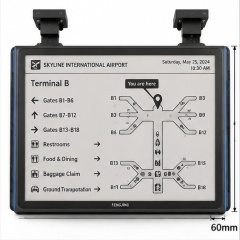 32" Indoor E-ink Dual-sided Ceiling-mounted Information Board,FengJing (Shenzhen) Co., Ltd.,32" Indoor E-ink Dual-sided Ceiling-mounted Information Board