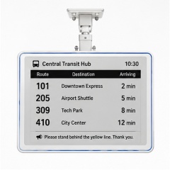 28" E-ink Ceiling-mounted Bus Information Screen,FengJing (Shenzhen) Co., Ltd.,28" E-ink Ceiling-mounted Bus Information Screen