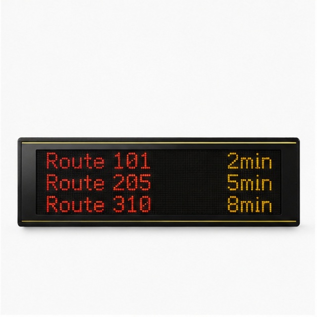 32" LED Ceiling-mounted Bus Information Screen,FengJing (Shenzhen) Co., Ltd.,32" LED Ceiling-mounted Bus Information Screen