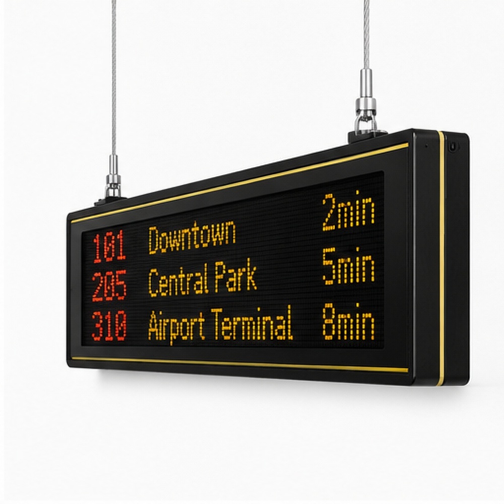 32" LED Ceiling-mounted Bus Information Screen,FengJing (Shenzhen) Co., Ltd.,32" LED Ceiling-mounted Bus Information Screen