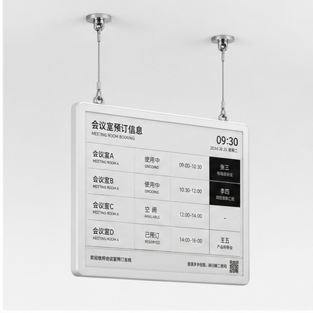 28" Indoor E-ink Ceiling-mounted Information Board,FengJing (Shenzhen) Co., Ltd.,28" Indoor E-ink Ceiling-mounted Information Board