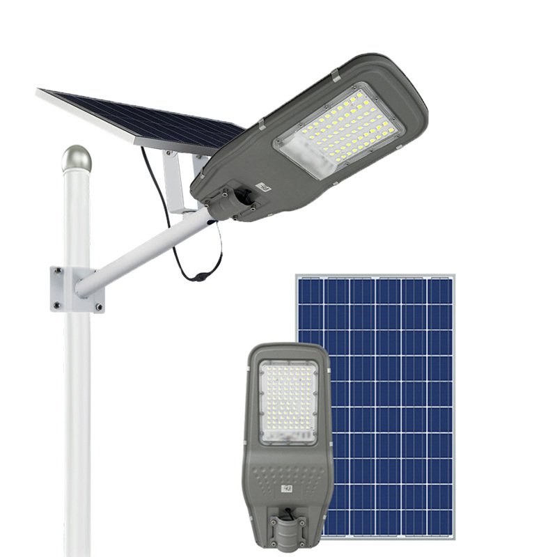 100W Split-Type Solar Street Light - Adjustable Angle Solar Panel & Remote Control,QIANJI,100W Split-Type Solar Street Light - Adjustable Angle Solar Panel & Remote Control