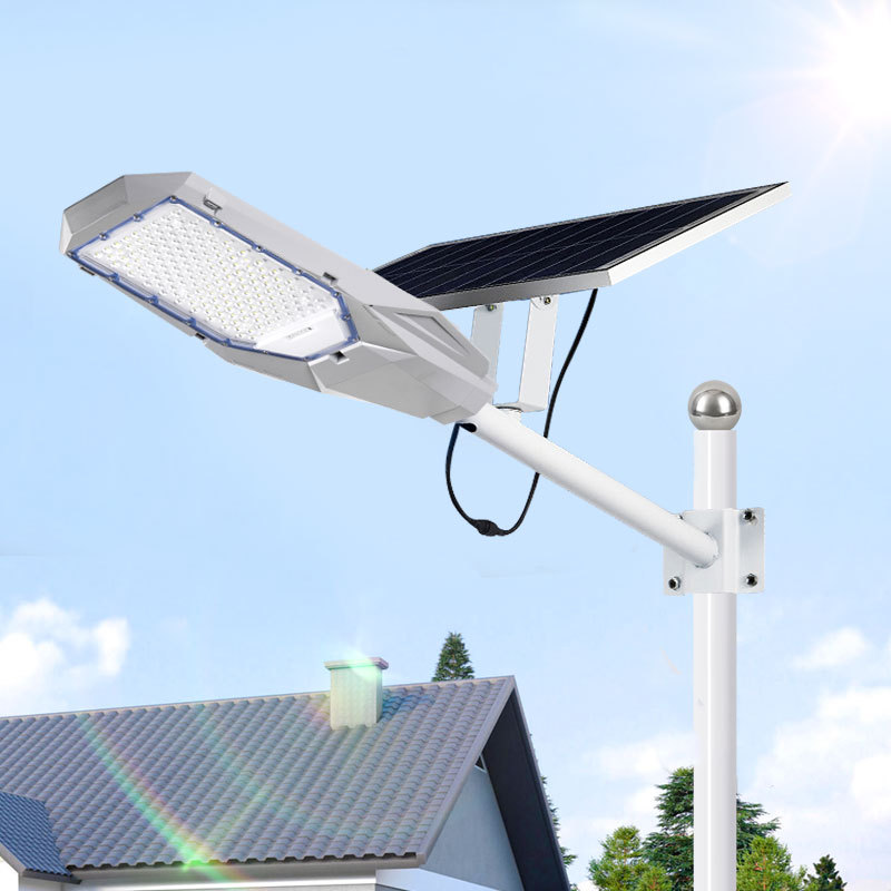 400W Outdoor Split-Type Solar Street Light – Smart Sensor + Remote Control,QIANJI,400W Outdoor Split-Type Solar Street Light – Smart Sensor + Remote Control-QIANJI