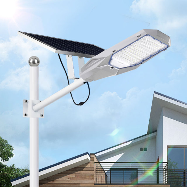 400W Outdoor Split-Type Solar Street Light – Smart Sensor + Remote Control,QIANJI,400W Outdoor Split-Type Solar Street Light – Smart Sensor + Remote Control-QIANJI