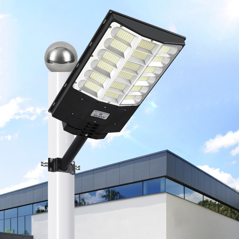 Three-sided integrated solar street light | Wide-area illumination with no dark spots,QIANJI,Three-sided integrated solar street light | Wide-area illumination with no dark spots-QIANJI