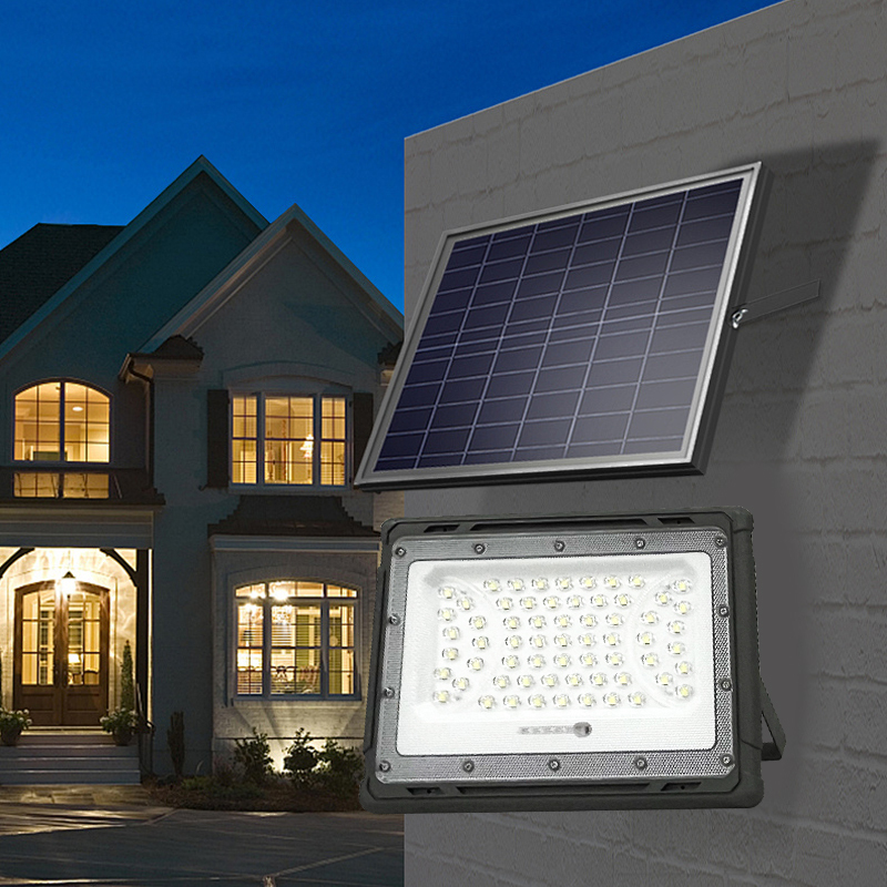 Outdoor waterproof radar-sensing solar floodlight,QIANJI,Outdoor waterproof radar-sensing solar floodlight-QIANJI