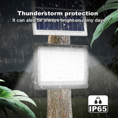 Radar-sensing outdoor waterproof LED solar floodlight,QIANJI,Radar-sensing outdoor waterproof LED solar floodlight-QIANJI