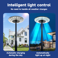 Infrared radar intelligent sensing outdoor waterproof solar courtyard light,QIANJI,Infrared radar intelligent sensing outdoor waterproof solar courtyard light