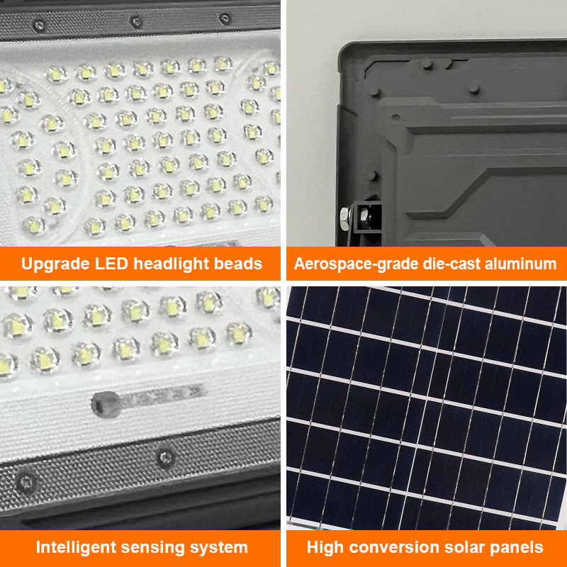 Outdoor waterproof radar-sensing solar floodlight,QIANJI,Outdoor waterproof radar-sensing solar floodlight-QIANJI
