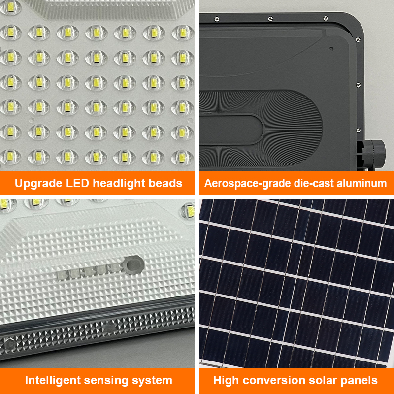 Super Bright IP65 100W-1000W LED Solar Floodlight,QIANJI,Super Bright IP65 100W-1000W LED Solar Floodlight
